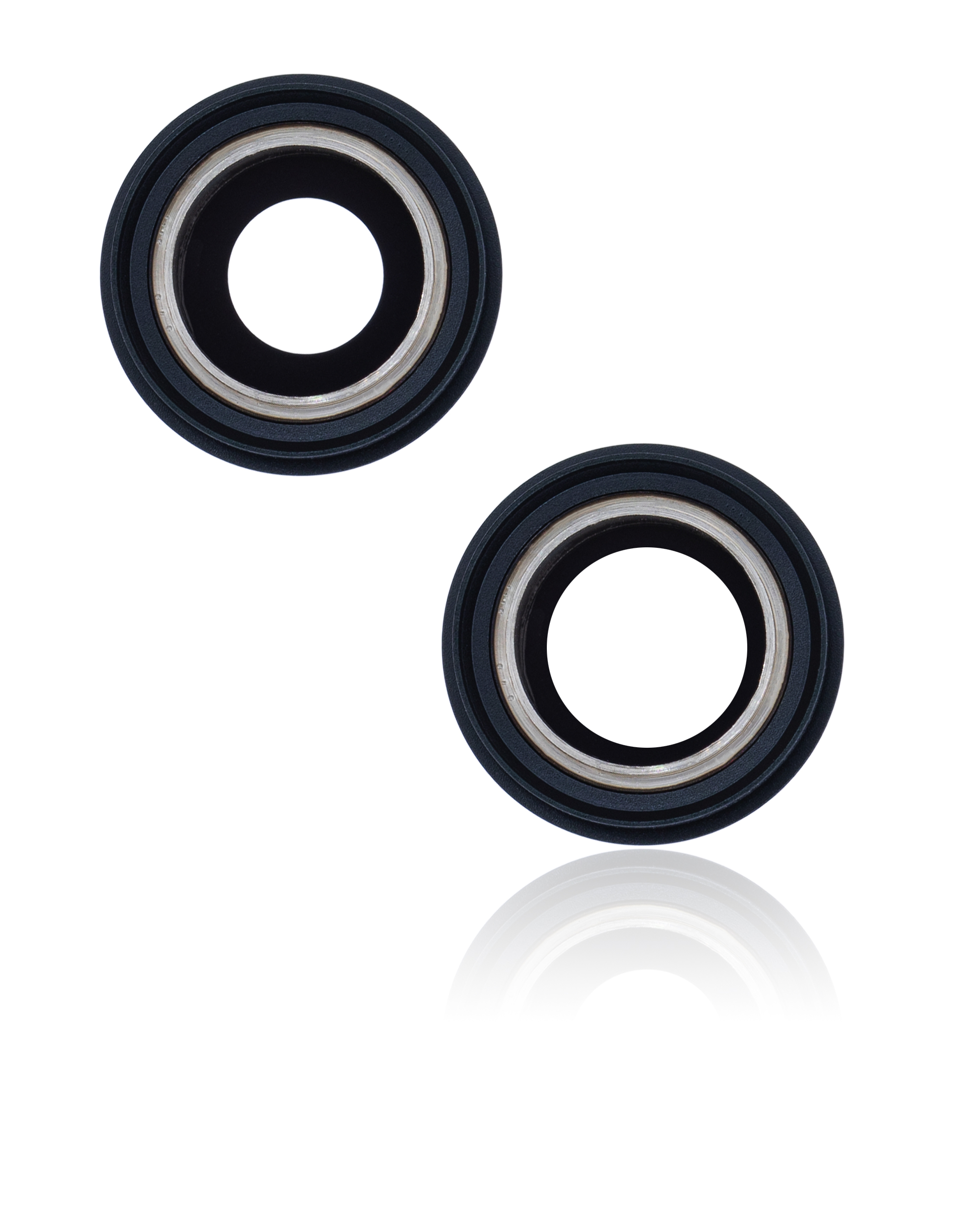 Rückkamera-Glas mit Halterung und Blende für iPhone 13 / 13 Mini (2-teiliges Set) (Aftermarket Plus) (Midnight) – Bild 2