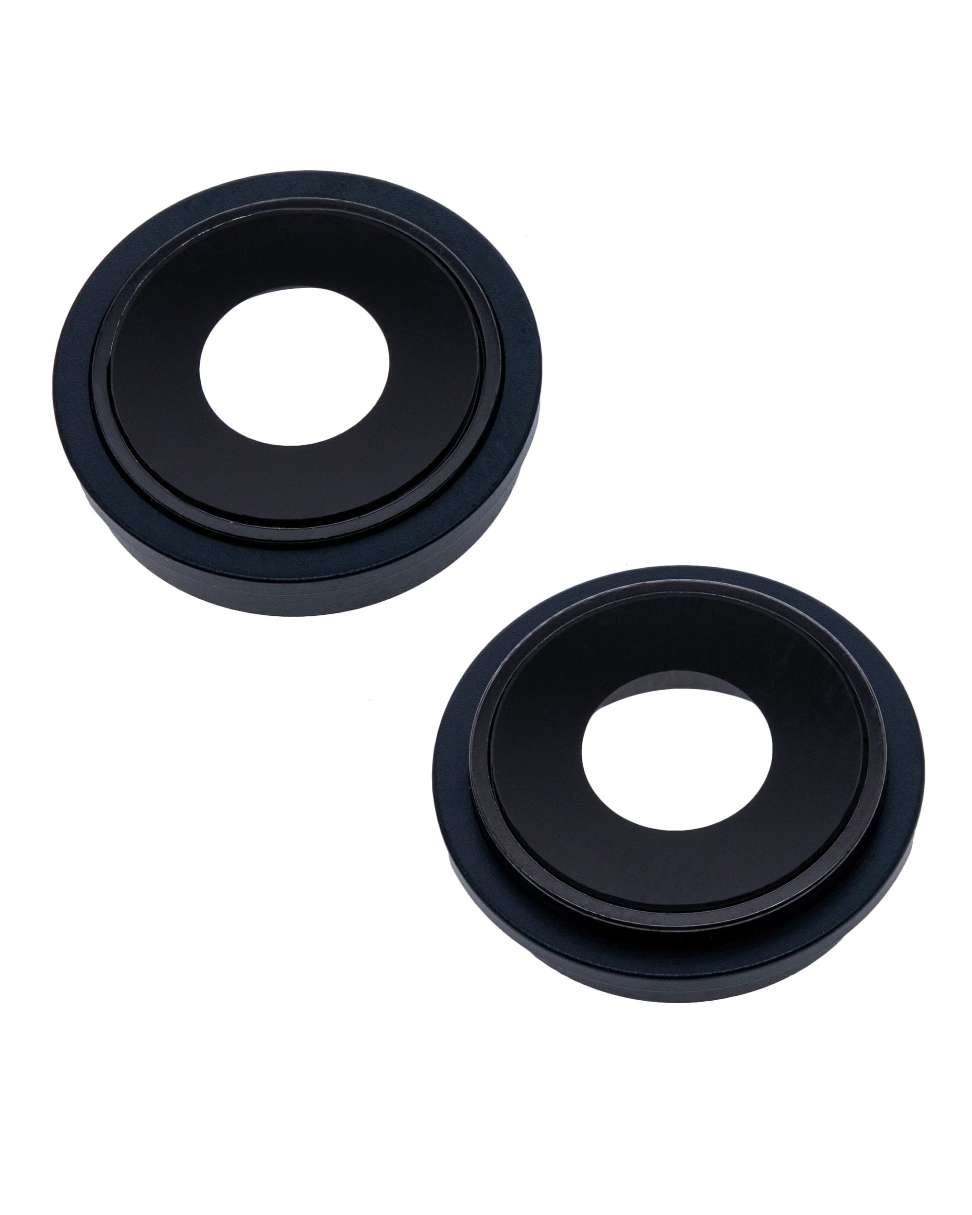 Rückkamera-Glas mit Halterung und Blende für iPhone 13 / 13 Mini (2-teiliges Set) (Aftermarket Plus) (Midnight) – Bild 3