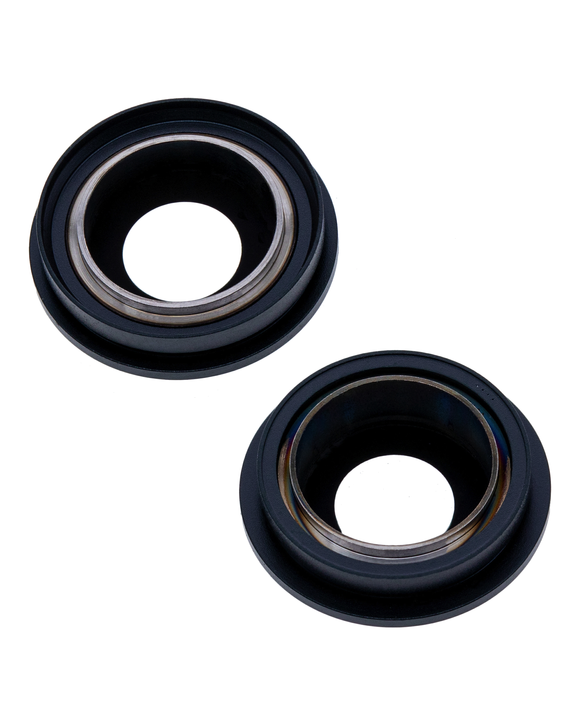 Rückkamera-Glas mit Halterung und Blende für iPhone 13 / 13 Mini (2-teiliges Set) (Aftermarket Plus) (Midnight) – Bild 4
