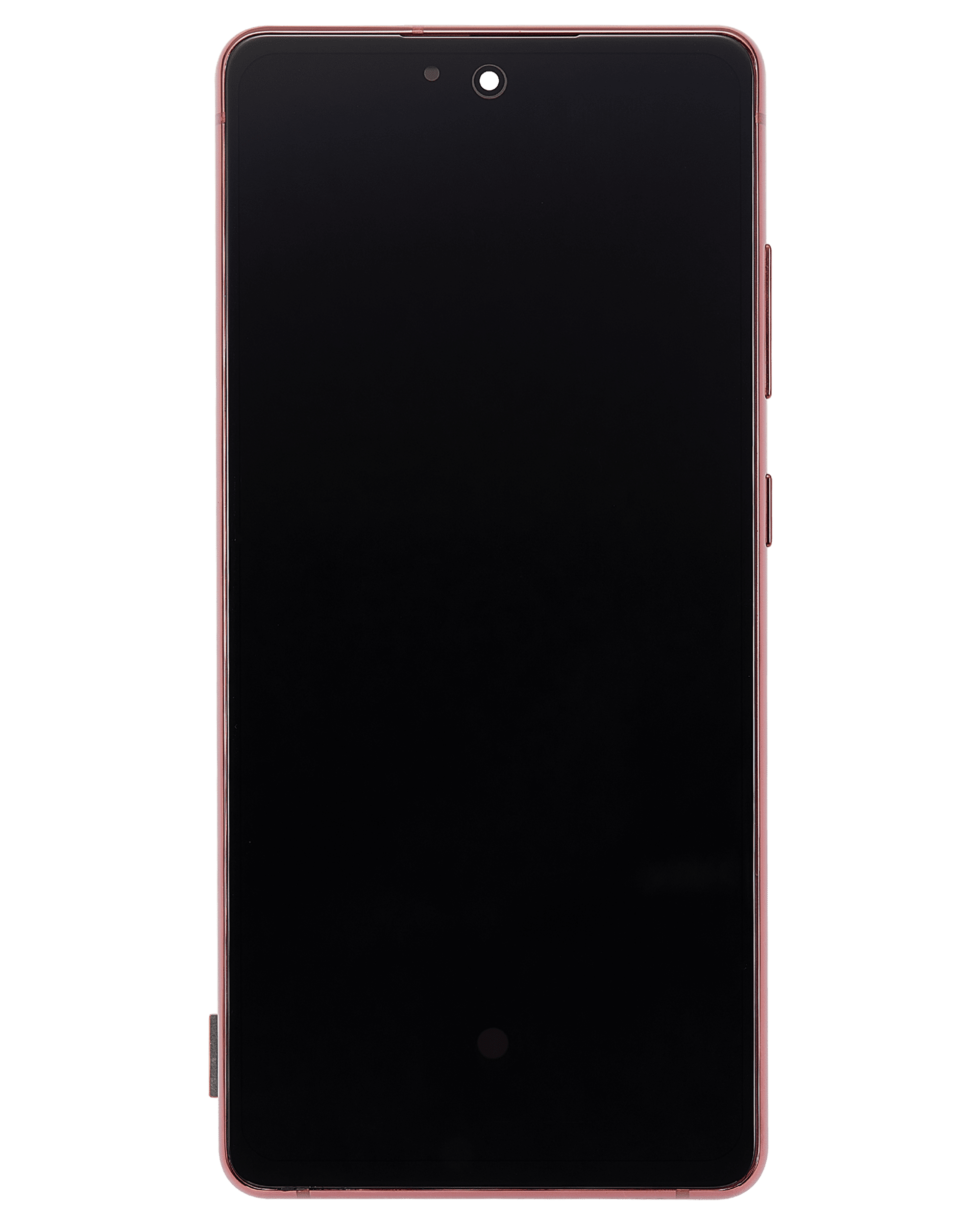 OLED Display mit Rahmen für Samsung Galaxy S20 FE 4G / 5G (professionell aufgearbeitet) (Cloud Red) – Bild 3