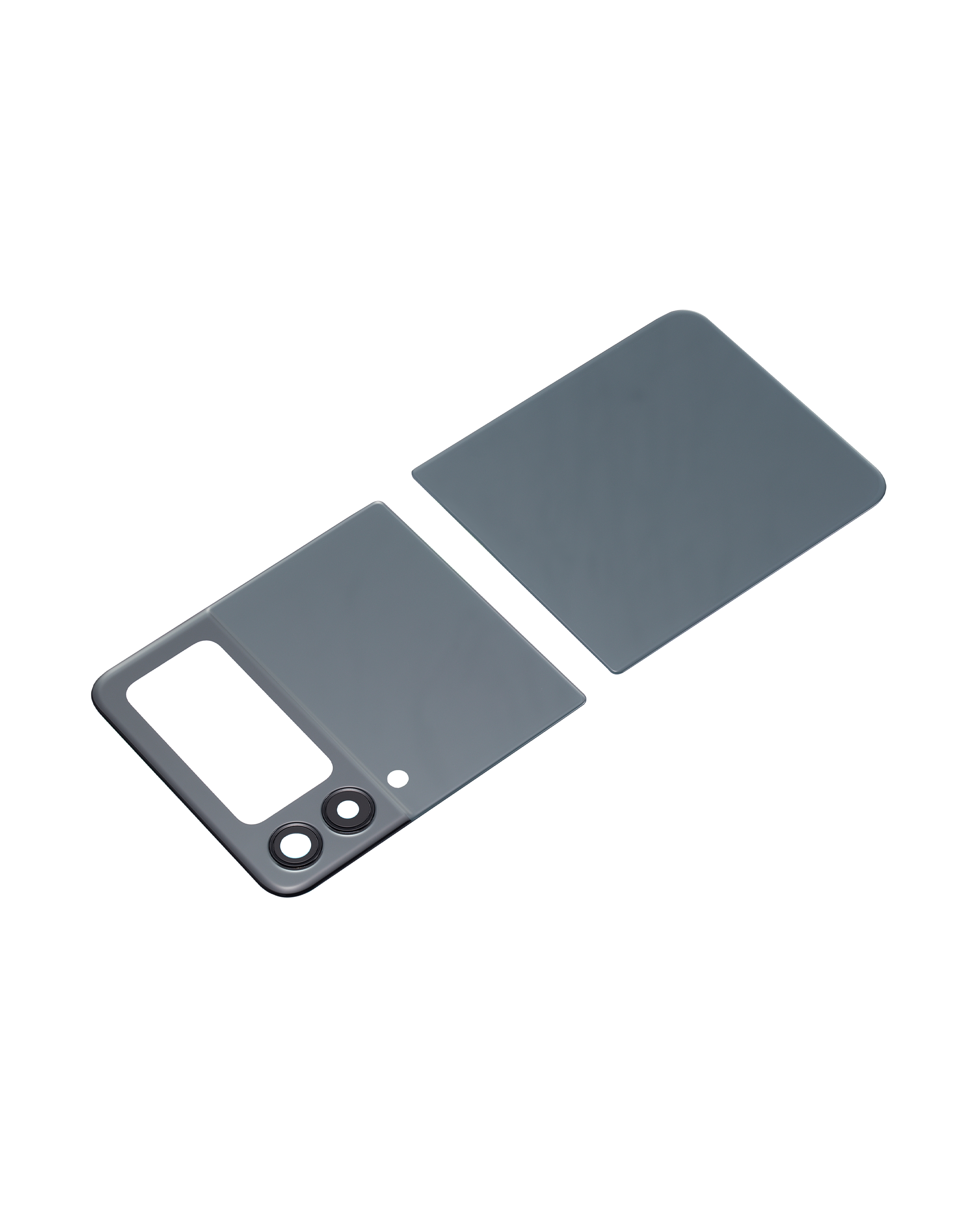 Bottom Rückdeckelglas für Samsung Galaxy Z Flip 3 5G (Service Pack) (Green (Grün)) – Bild 2
