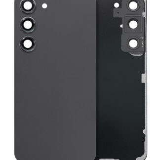 Rückdeckelglas mit Kameraglas für Samsung Galaxy S23 5G (Service Pack) (Phantom Black)