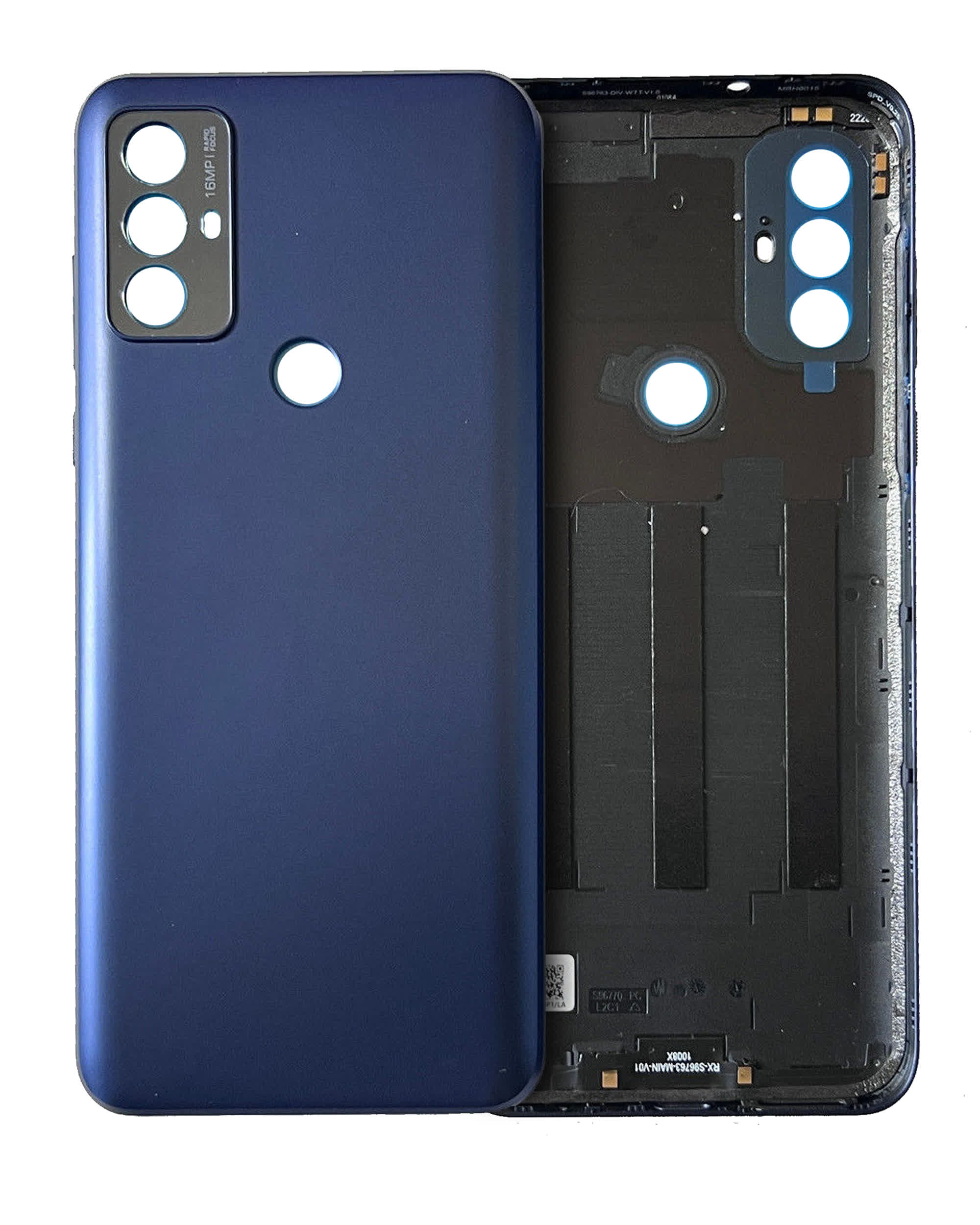 Rückdeckelglas für Motorola Moto G Play (XT2271 / 2023) (Original) (Deep Indigo)