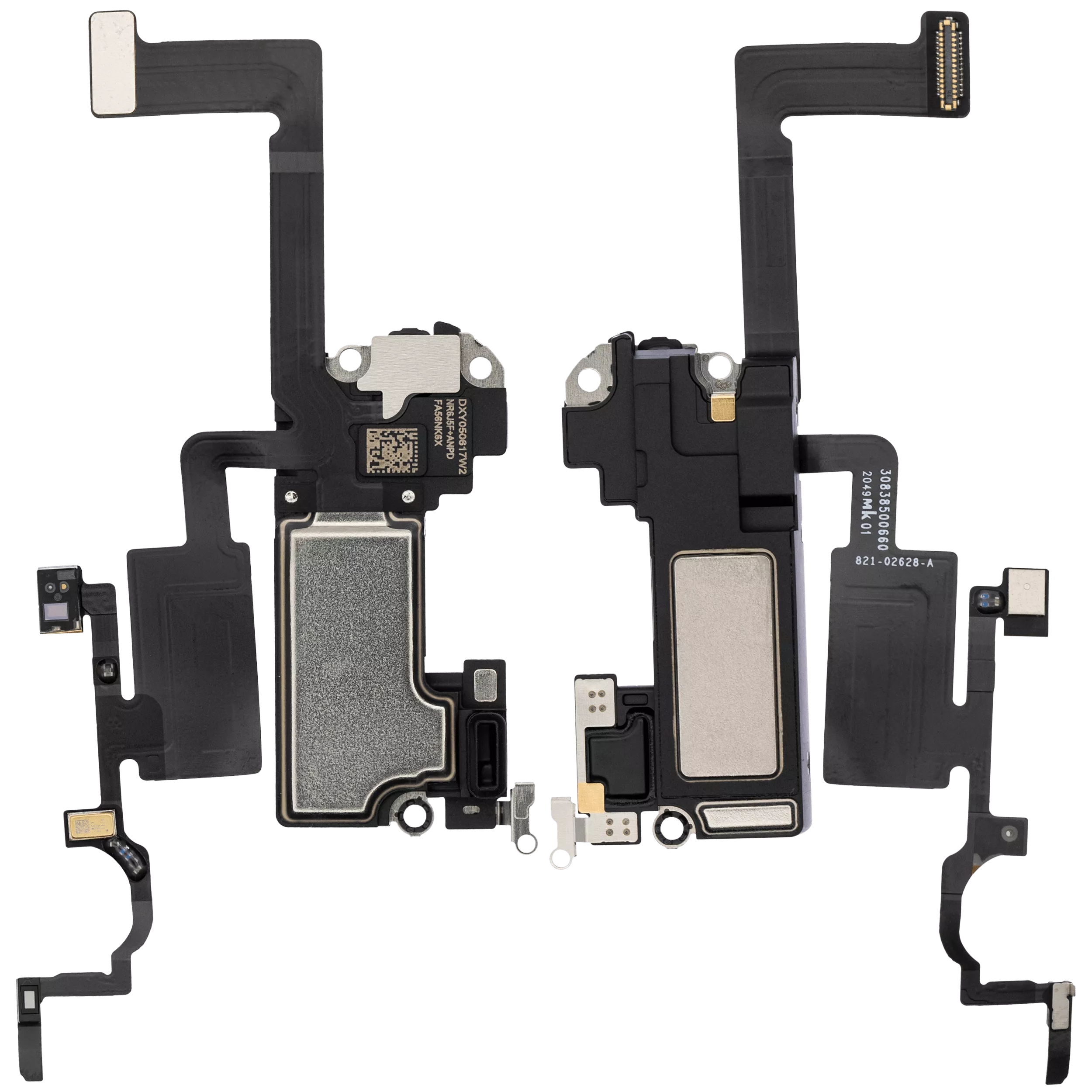 Hörmuschel-Lautsprecher mit Näherungssensor Kabel für iPhone 12 / 12 Pro (Warning: Löten erforderlich für Face ID Functionality) (Aftermarket) – Bild 2