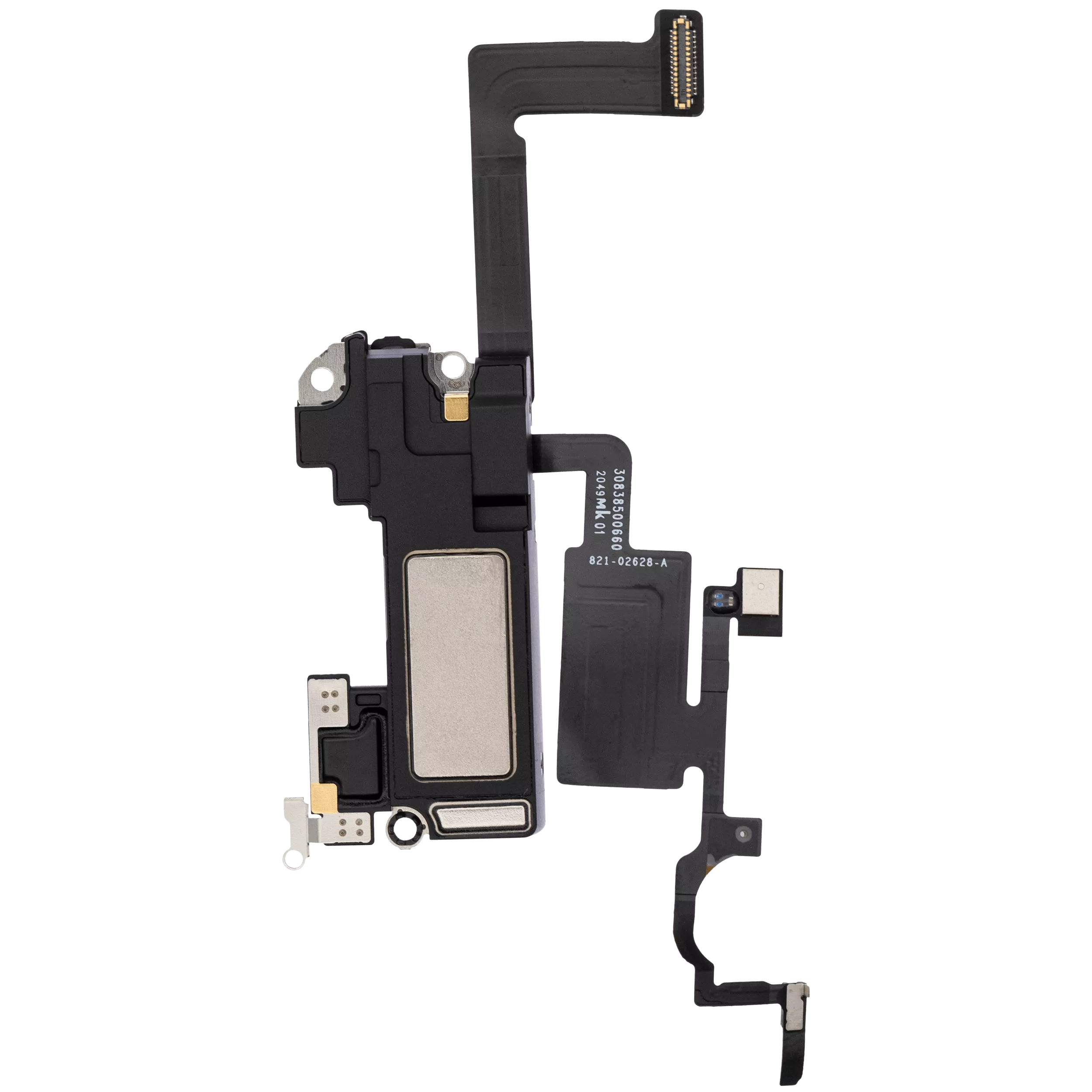 Hörmuschel-Lautsprecher mit Näherungssensor Kabel für iPhone 12 / 12 Pro (Warning: Löten erforderlich für Face ID Functionality) (Aftermarket) – Bild 3