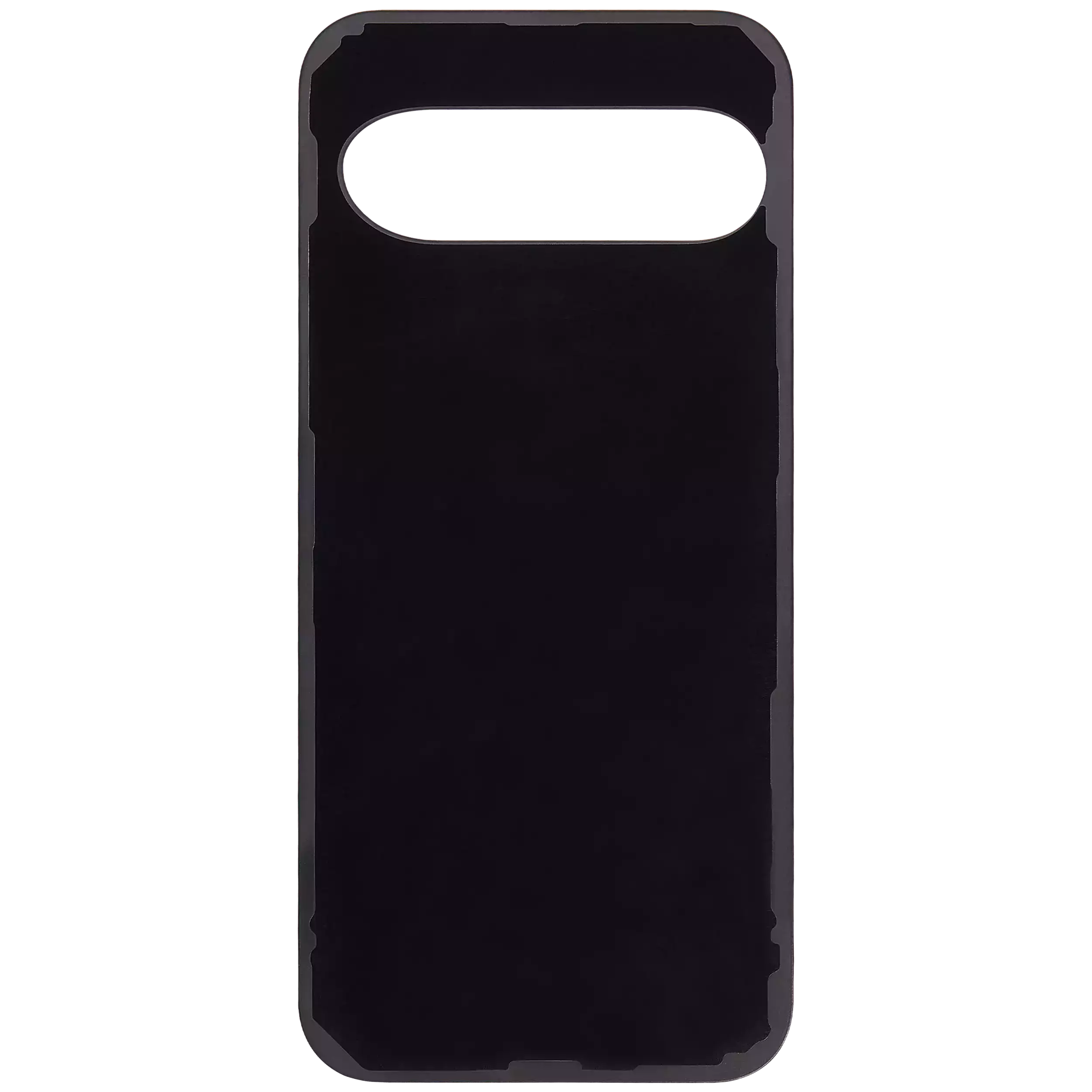 Rückdeckelglas für Google Pixel 9 (ausgebautes Originalteil: Grade A) (Obsidian) – Bild 4