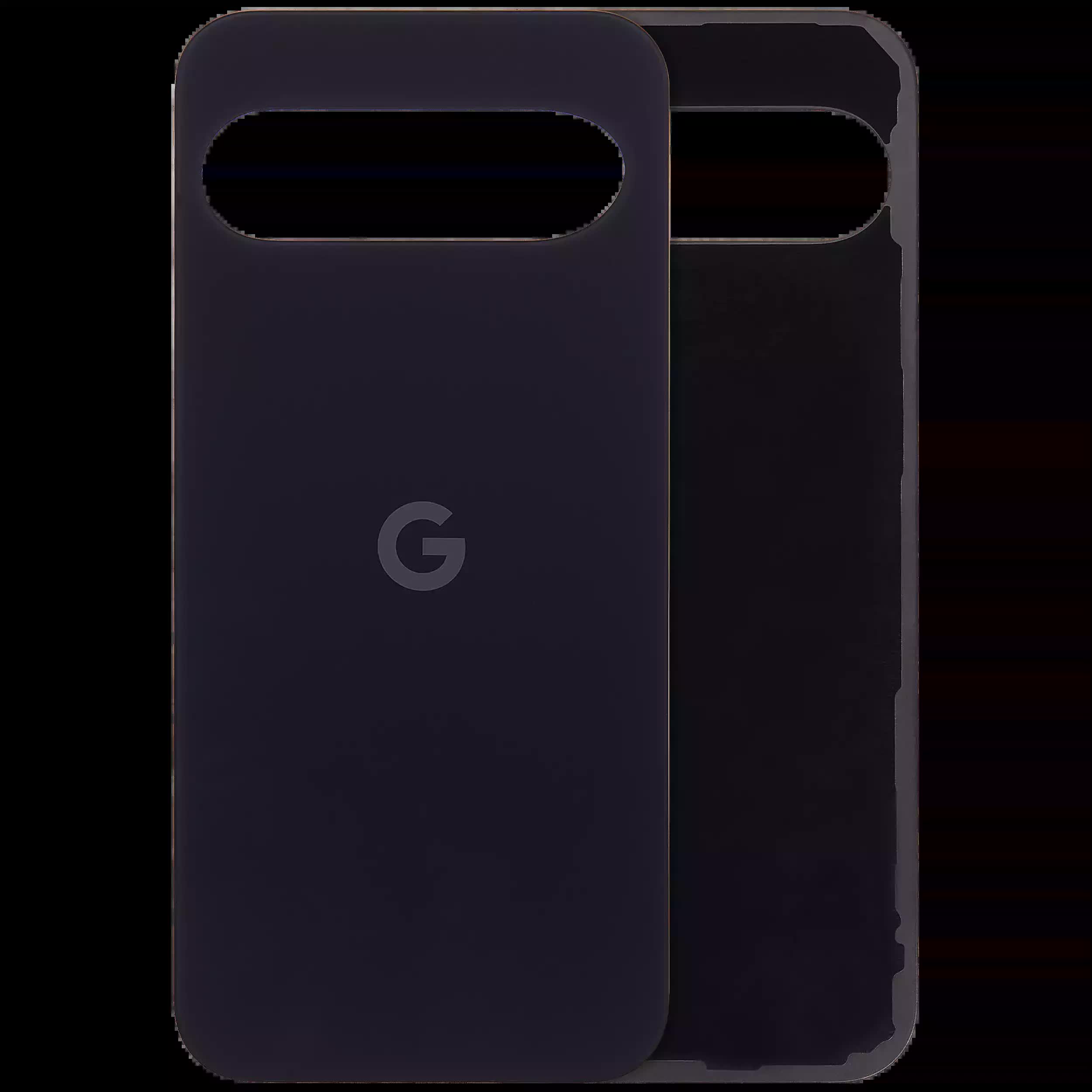 Rückdeckelglas für Google Pixel 9 (ausgebautes Originalteil: Grade A) (Obsidian)