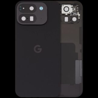 Rückdeckelglas für Google Pixel 9 Pro Fold (ausgebautes Originalteil: Grade A) (Obsidian)