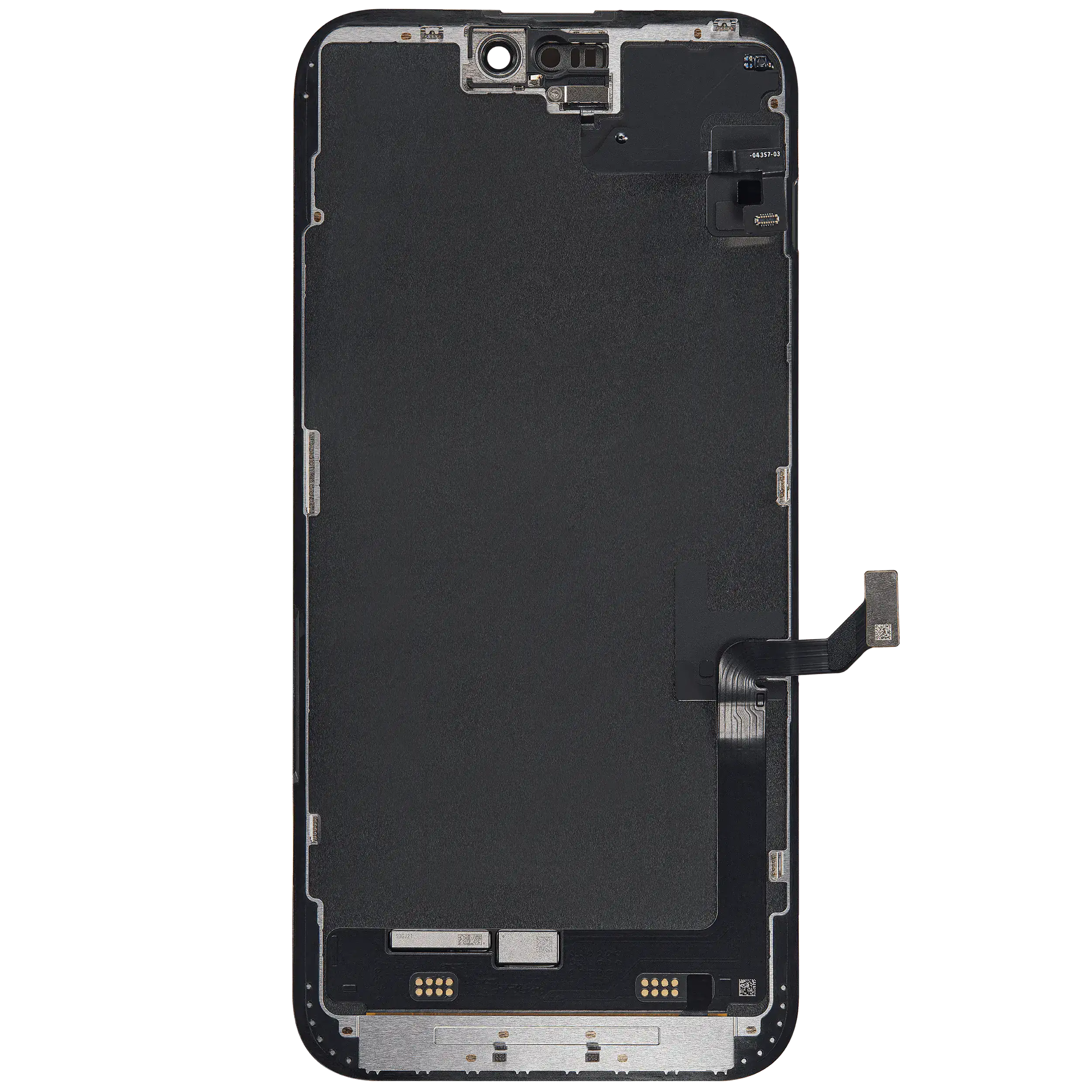 OLED Display mit Näherungssensor Flex vormontiert für iPhone 15 Plus (Service Pack) – Bild 3
