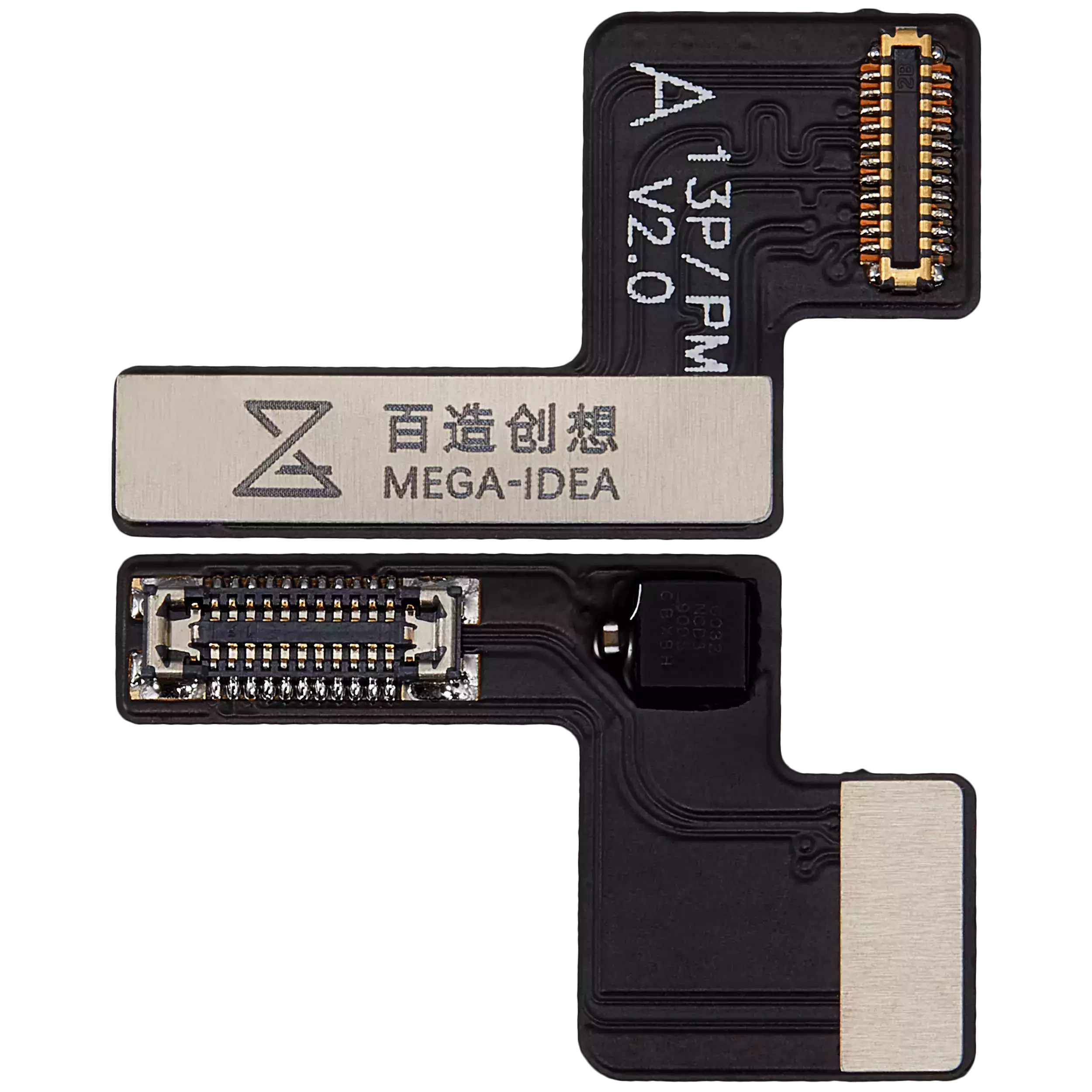 Clone-DZ03 Rückkamera Tag-On Flexkabel für iPhone 13 Pro / 13 Pro Max (Qianli) – Bild 2