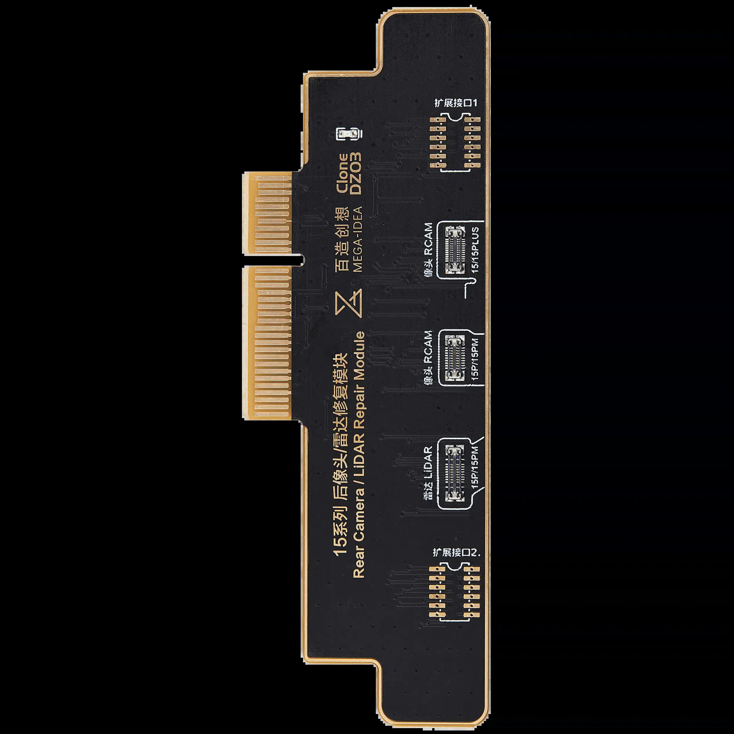 Clone-DZ03 Rückkamera Radar Repair Platine für iPhone XR-15 Pro Max (Qianli)