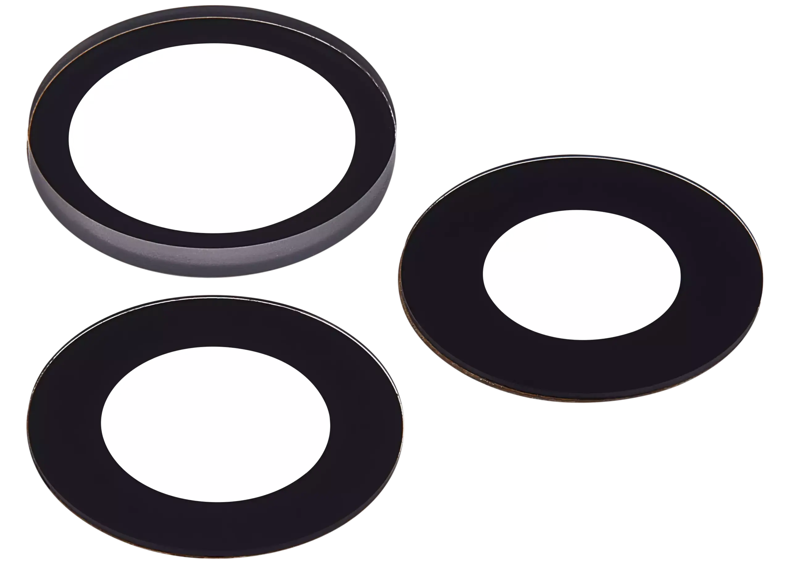 Rückkamera-Glas (nur Glas) mit Klebefolie für iPhone 16 Pro / 16 Pro Max (3-teiliges Set) (Real Sapphire) (Premium) – Bild 4