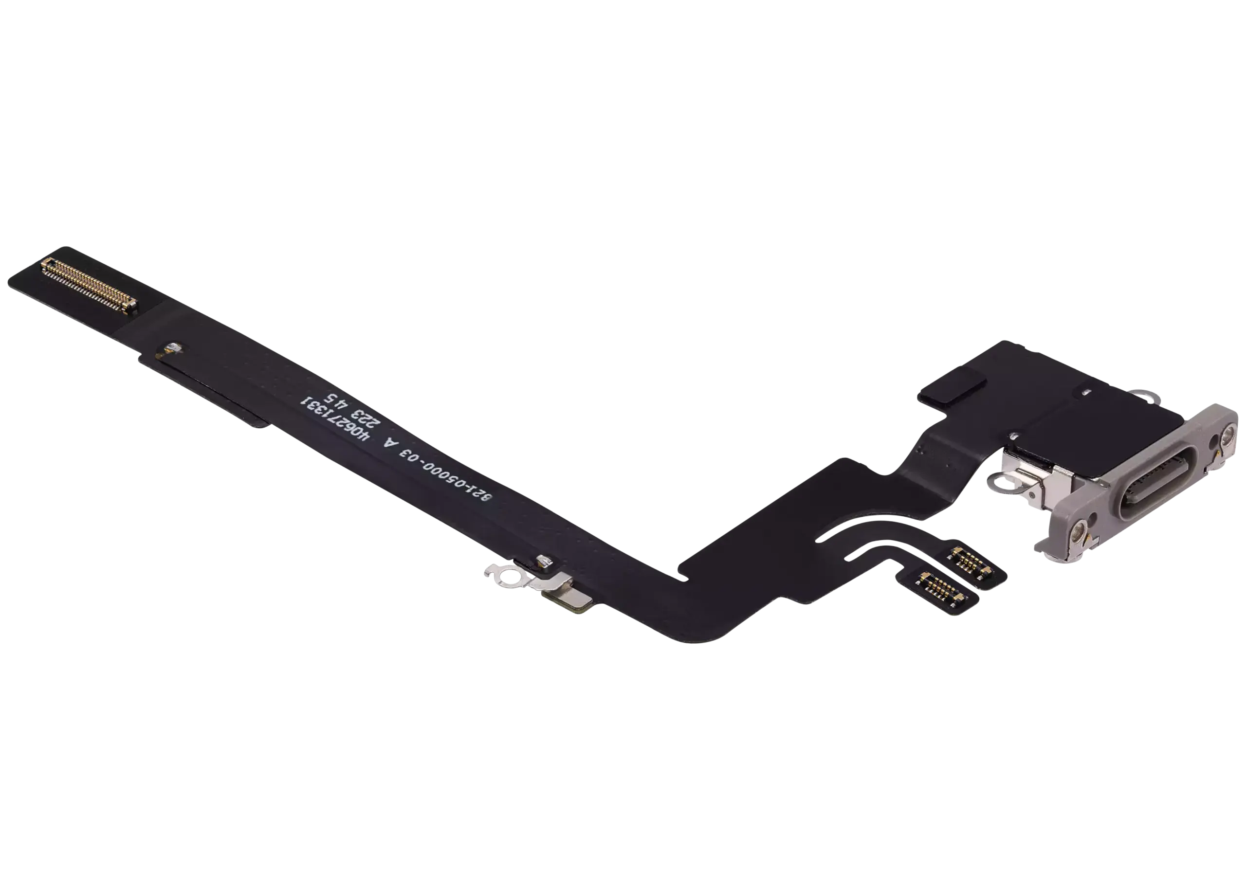Ladebuchse Flexkabel für iPhone 16 Pro Max (Premium) (Natural Titanium) – Bild 4