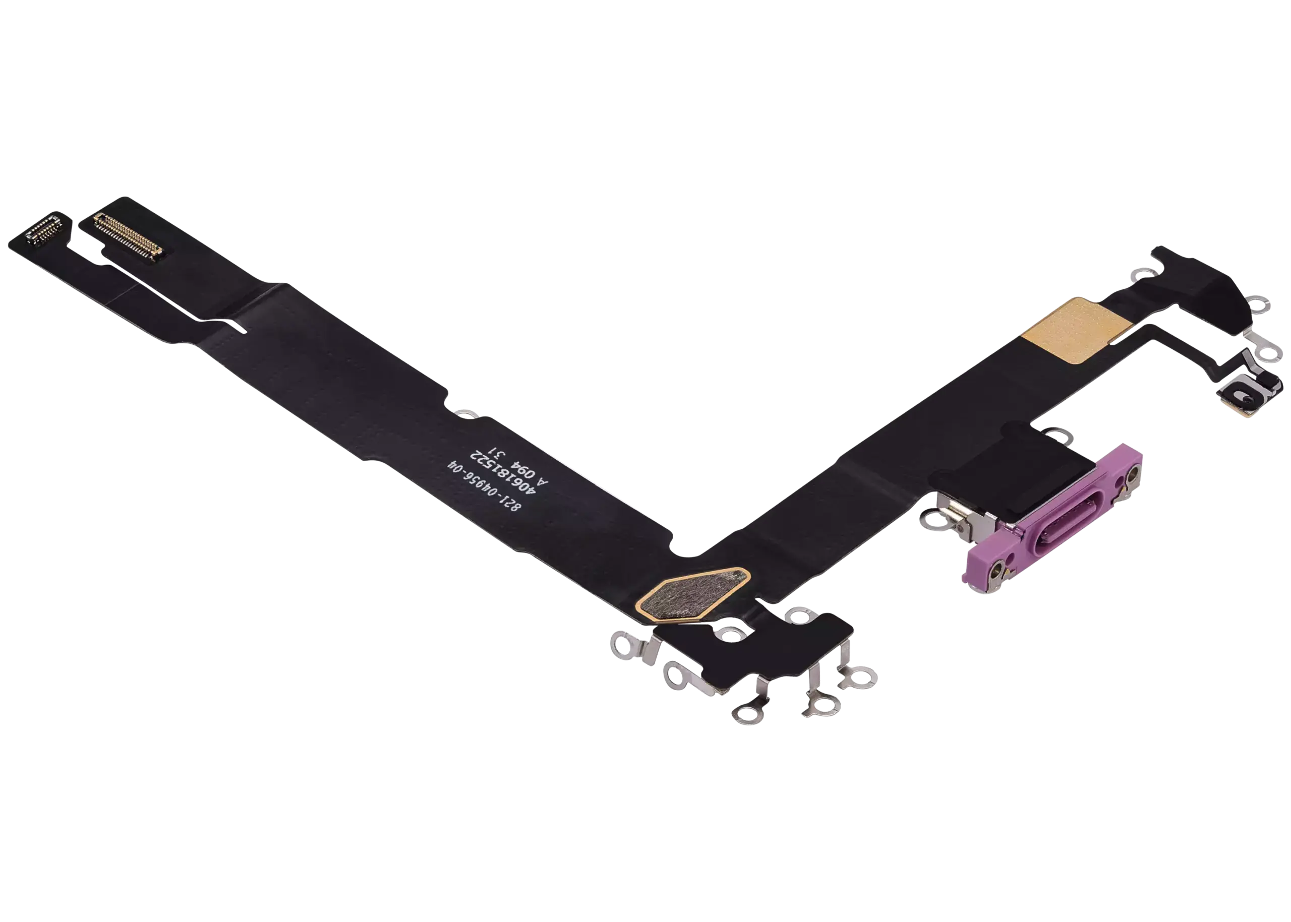 Ladebuchse Flexkabel für iPhone 16 Plus (Premium) (Pink (Rosa)) – Bild 4