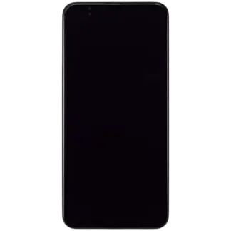 OLED Display mit Rahmen für Samsung Galaxy M21 (M215 / 2020) / M30 (M305 / 2019) (professionell aufgearbeitet) (Black (Schwarz))