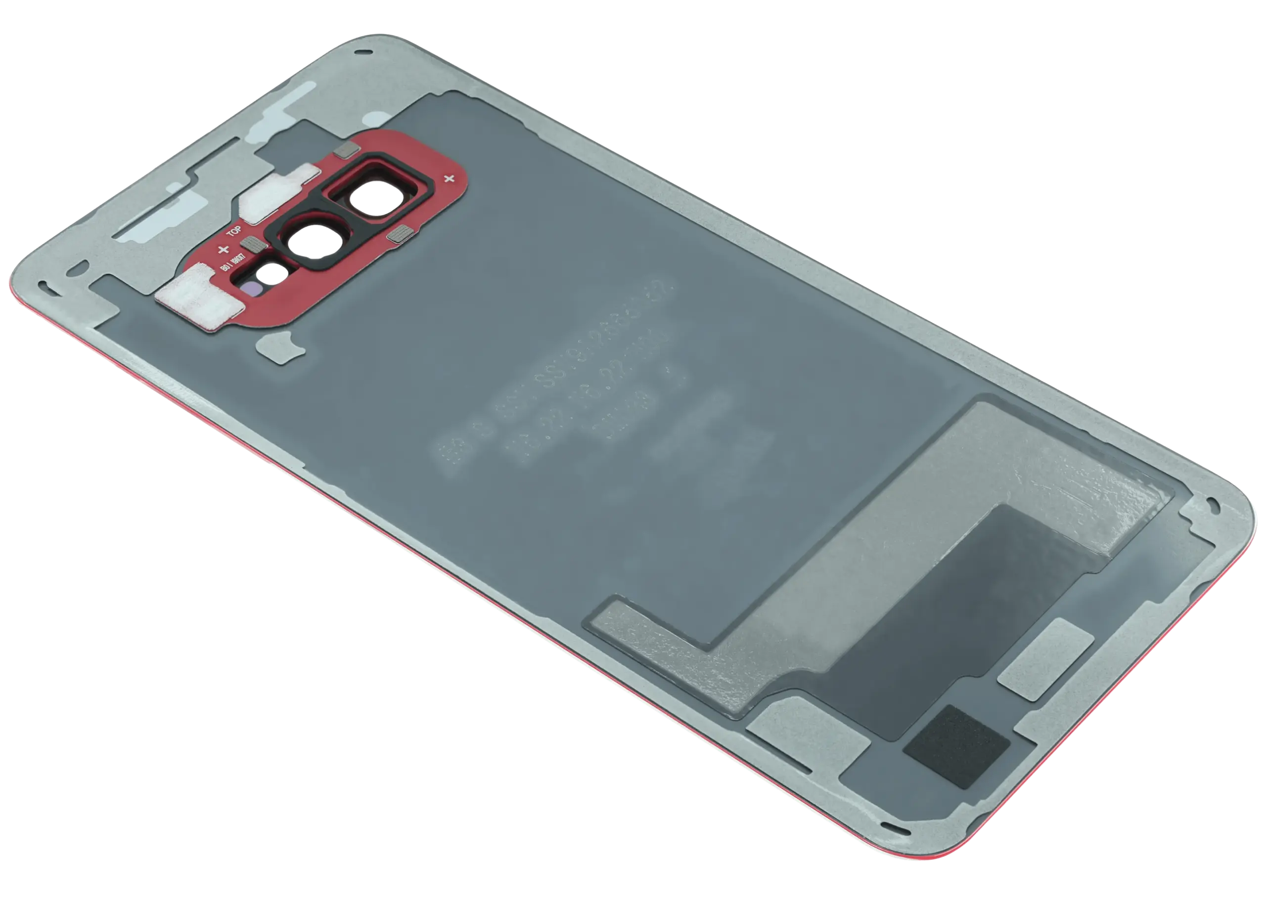 Rückdeckelglas mit Kameraglas für Samsung Galaxy S10e (Service Pack) (Red (Rot)) – Bild 2