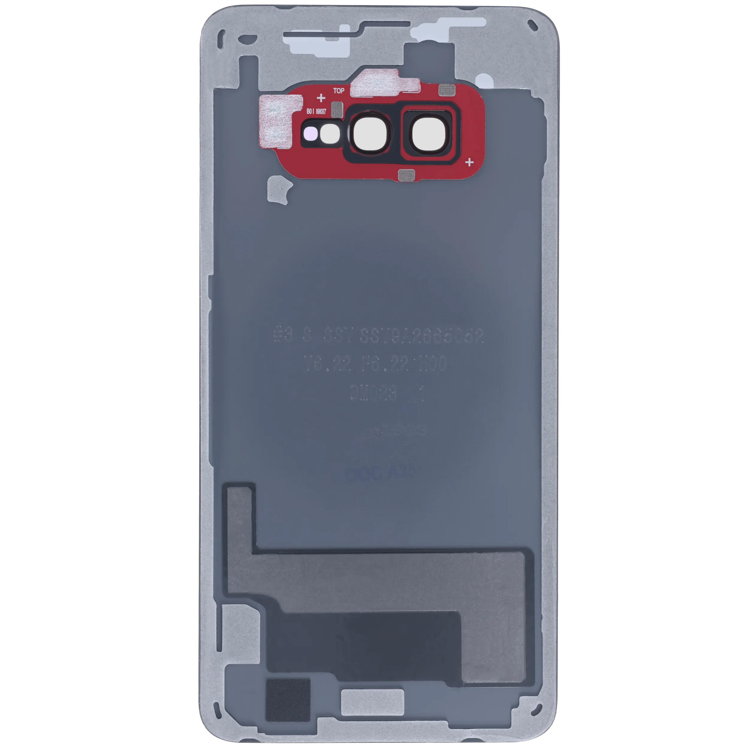 Rückdeckelglas mit Kameraglas für Samsung Galaxy S10e (Service Pack) (Red (Rot)) – Bild 3