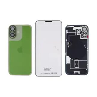 Rückglas mit MagSafe Magnet & NFC & Taschenlampen-Flexkabel für iPhone 17 (Original) (Sage)