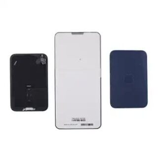 Rückglas mit MagSafe Magnet & NFC & Taschenlampen-Flexkabel für iPhone 17 Pro (Original) (Deep Blue)