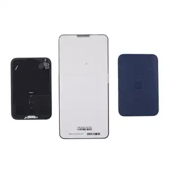Rückglas mit MagSafe Magnet & NFC & Taschenlampen-Flexkabel für iPhone 17 Pro (Original) (Deep Blue)