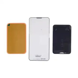 Rückglas mit MagSafe Magnet & NFC & Taschenlampen-Flexkabel für iPhone 17 Pro Max (Original) (Cosmic Orange)