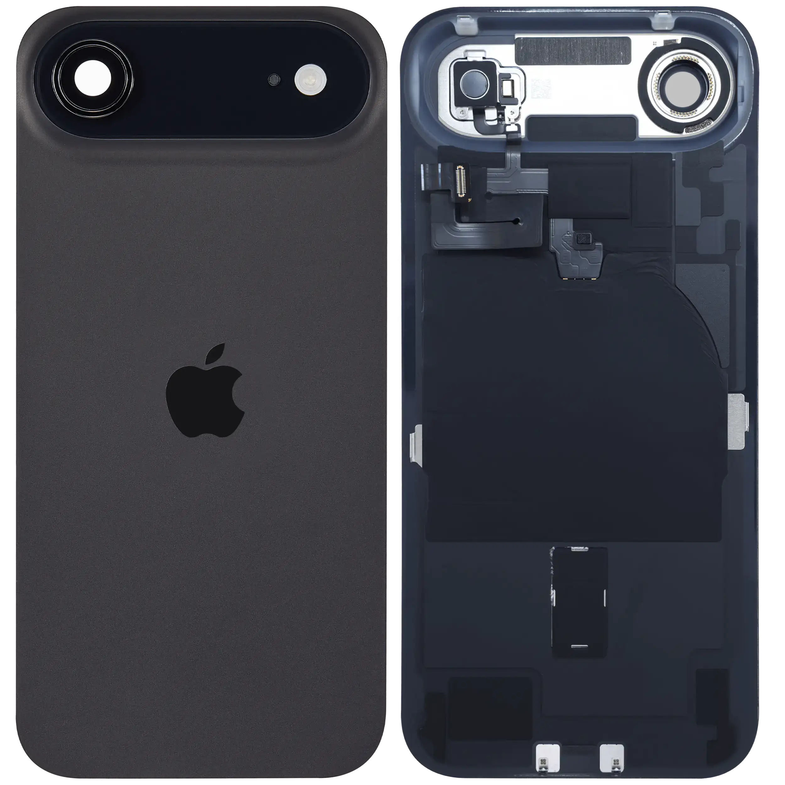 Rückglas mit MagSafe Magnet & NFC & Taschenlampen-Flexkabel für iPhone Air (Original) (Space Black) – Bild 2