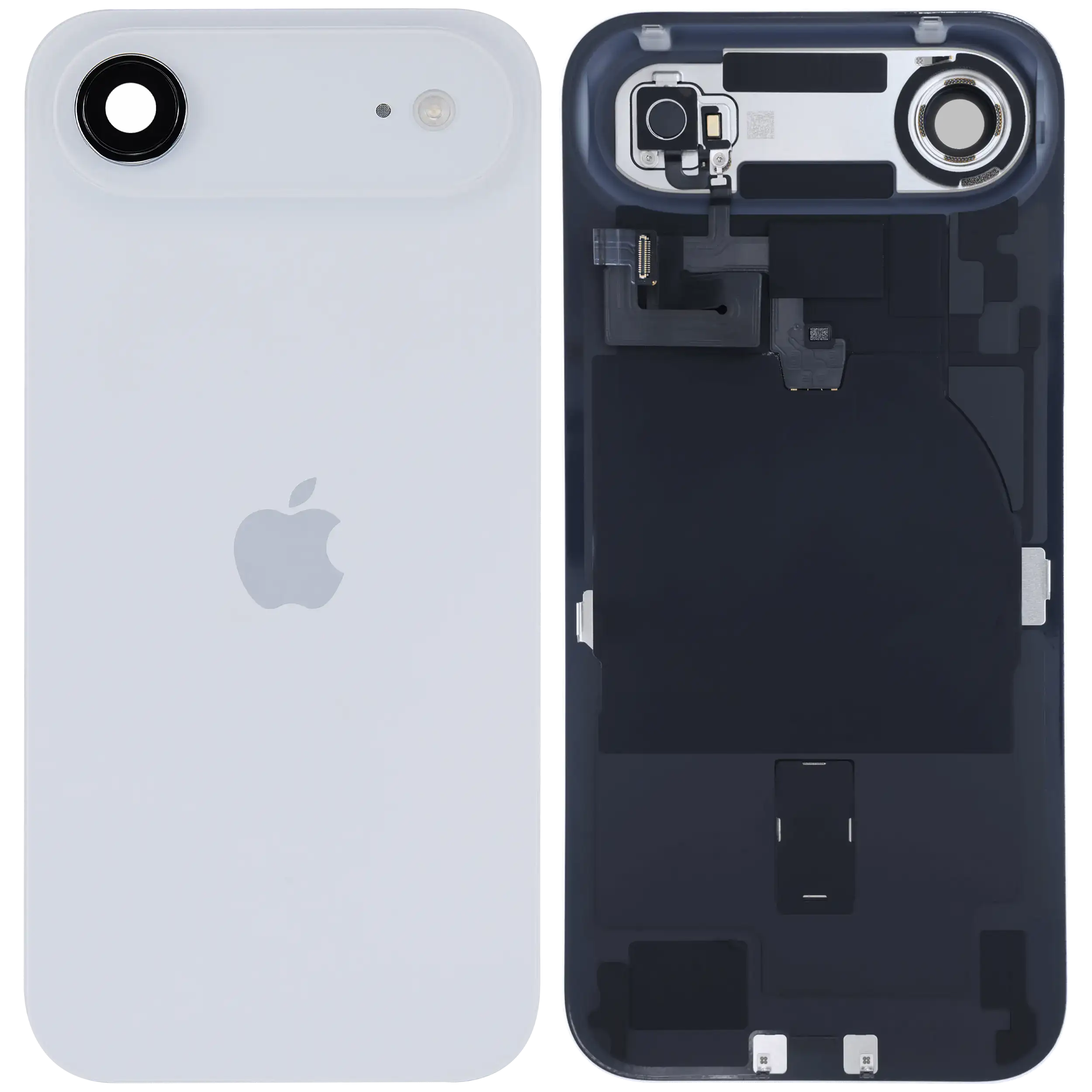 Rückglas mit MagSafe Magnet & NFC & Taschenlampen-Flexkabel für iPhone Air (Original) (Cloud White) – Bild 2