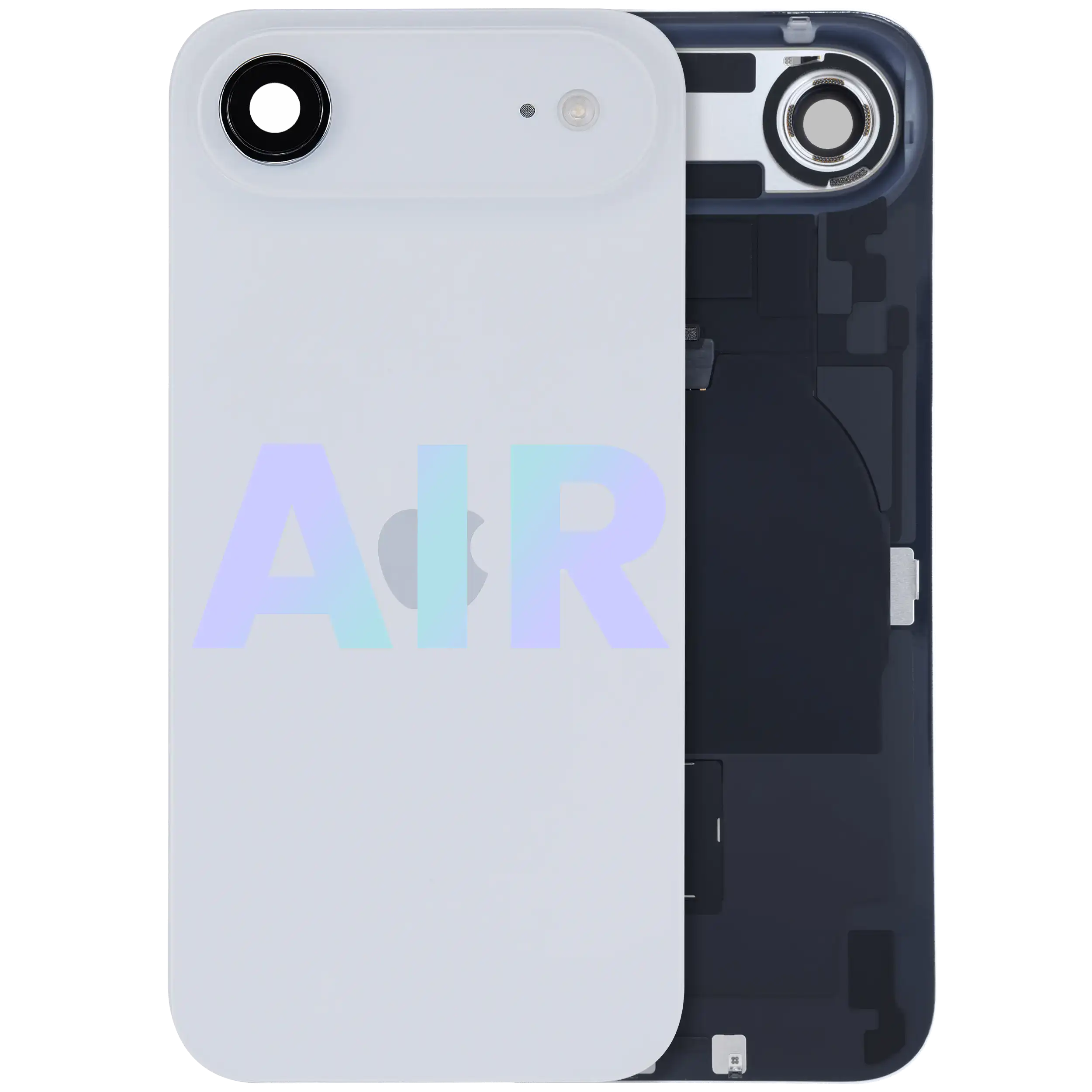 Rückglas mit MagSafe Magnet & NFC & Taschenlampen-Flexkabel für iPhone Air (Original) (Cloud White) – Bild 3