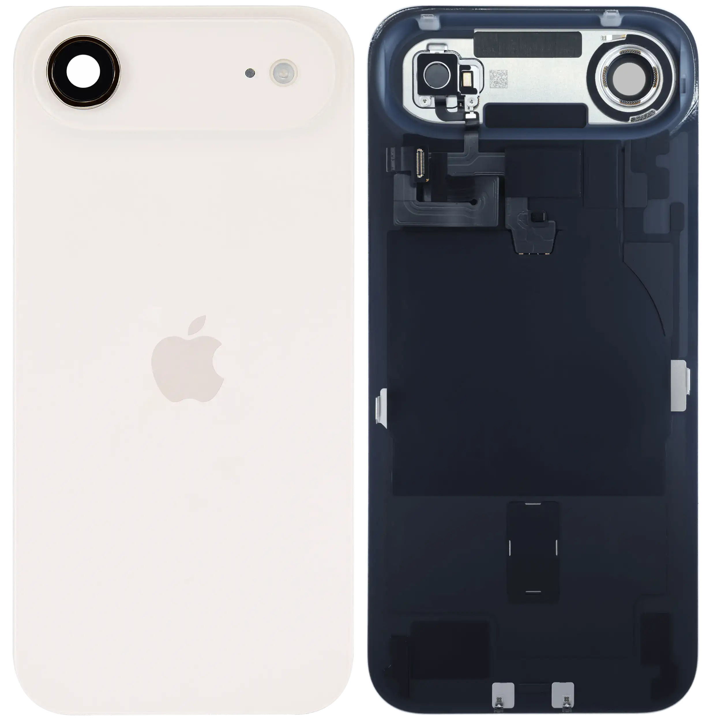 Rückglas mit MagSafe Magnet & NFC & Taschenlampen-Flexkabel für iPhone Air (Original) (Light Gold) – Bild 2