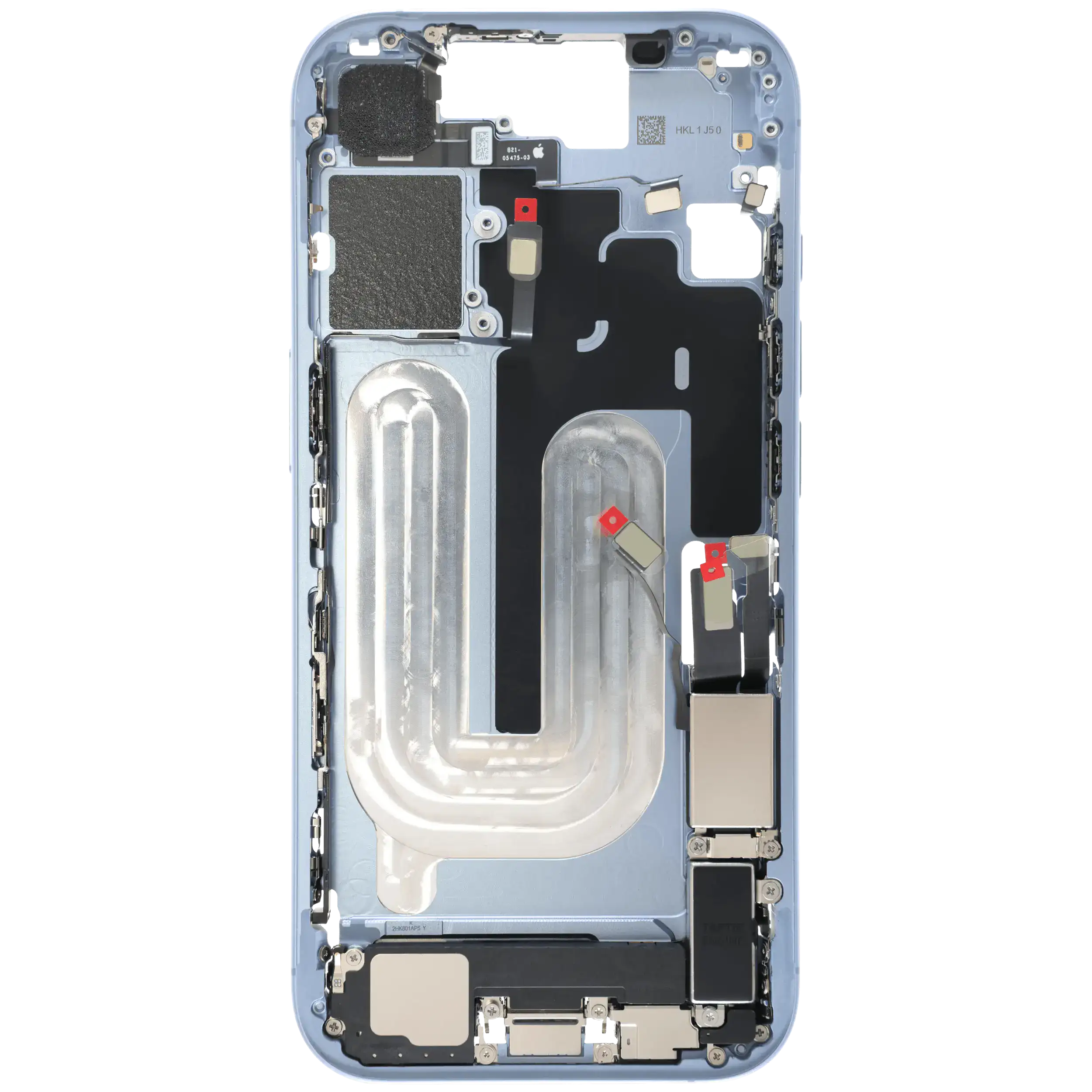Rückgehäuse Including Akku für iPhone 17 (Original) (US-Version) (Mist Blue) – Bild 4
