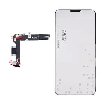 USB-C Ladebuchse Flexkabel für iPhone 17 (Original) (Mist Blue)