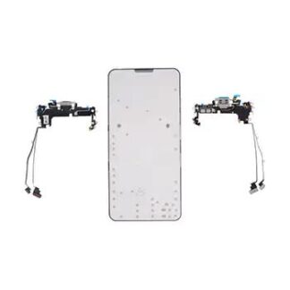 USB-C Ladebuchse Flexkabel (eSIM) für iPhone 17 Pro (Original) (Silver (Silber))