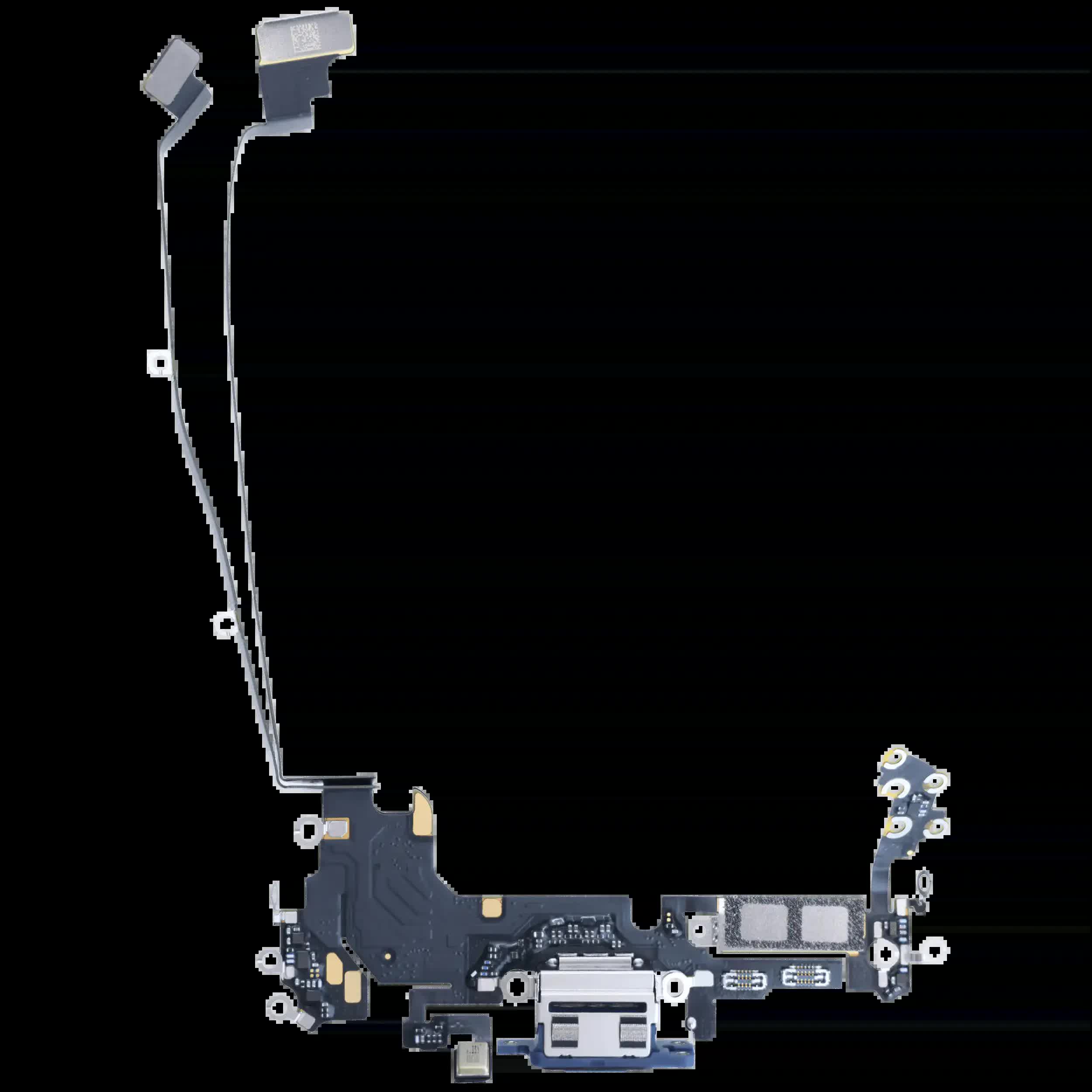 USB-C Ladebuchse Flexkabel (eSIM) für iPhone 17 Pro (Original) (Canadian Version) (Deep Blue)