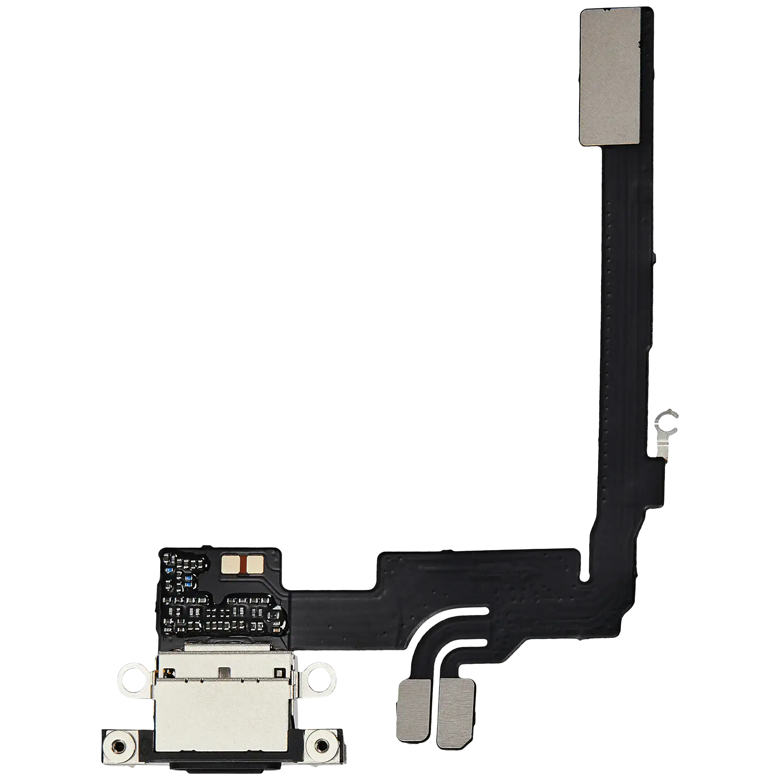 USB-C Ladebuchse Flexkabel (eSIM / mmWave) für iPhone 17 Pro Max (Original) (US-Version) (Silver (Silber)) – Bild 2