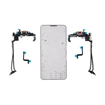 USB-C Ladebuchse Flexkabel (eSIM / mmWave) für iPhone 17 Pro Max (Original) (US-Version) (Cosmic Orange)