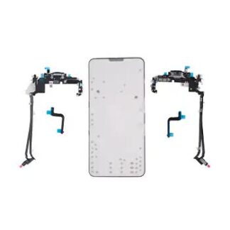 USB-C Ladebuchse Flexkabel (eSIM / mmWave) für iPhone 17 Pro Max (Original) (US-Version) (Deep Blue)