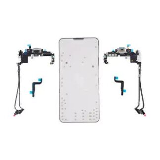 USB-C Ladebuchse Flexkabel (eSIM) für iPhone 17 Pro Max (Original) (Canadian Version) (Silver (Silber))