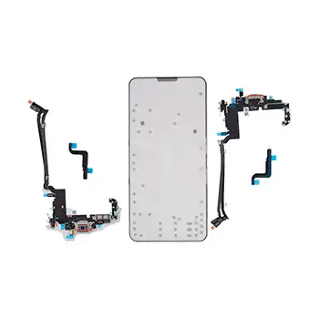 USB-C Ladebuchse Flexkabel (eSIM) für iPhone 17 Pro Max (Original) (Canadian Version) (Cosmic Orange) – Bild 3