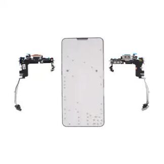 USB-C Ladebuchse Flexkabel (pSIM) für iPhone 17 Pro (Original) (UK/EU Version) (Silver (Silber))
