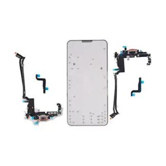 USB-C Ladebuchse Flexkabel (pSIM) für iPhone 17 Pro Max (Original) (UK/EU Version) (Cosmic Orange)