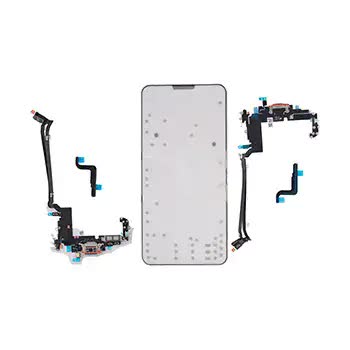 USB-C Ladebuchse Flexkabel (pSIM) für iPhone 17 Pro Max (Original) (UK/EU Version) (Cosmic Orange)