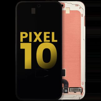 OLED Display mit Rahmen (mit Fingerprint Sensor) für Google Pixel 10 (professionell aufgearbeitet)
