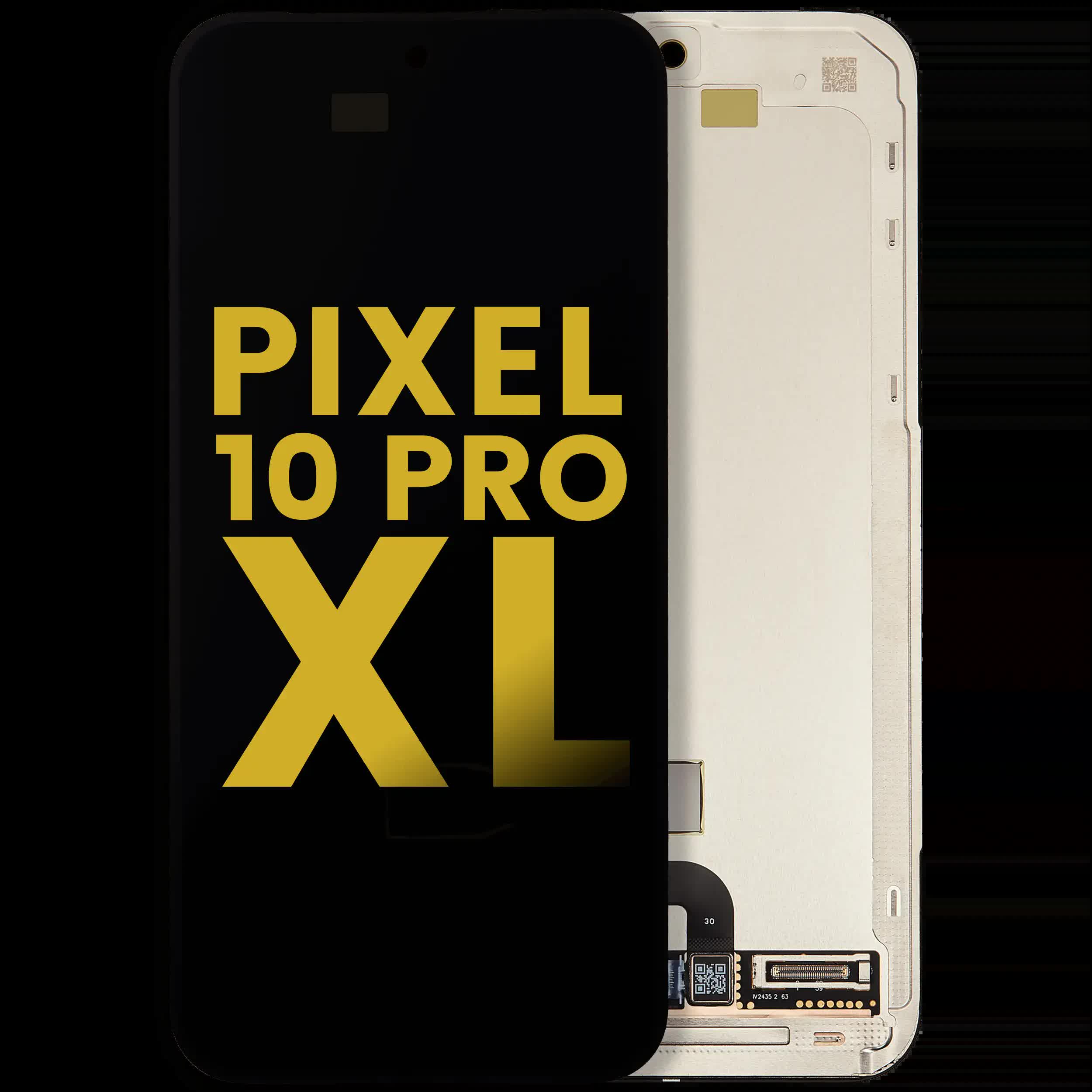 OLED Display mit Rahmen (mit Fingerprint Sensor) für Google Pixel 10 Pro XL (professionell aufgearbeitet)