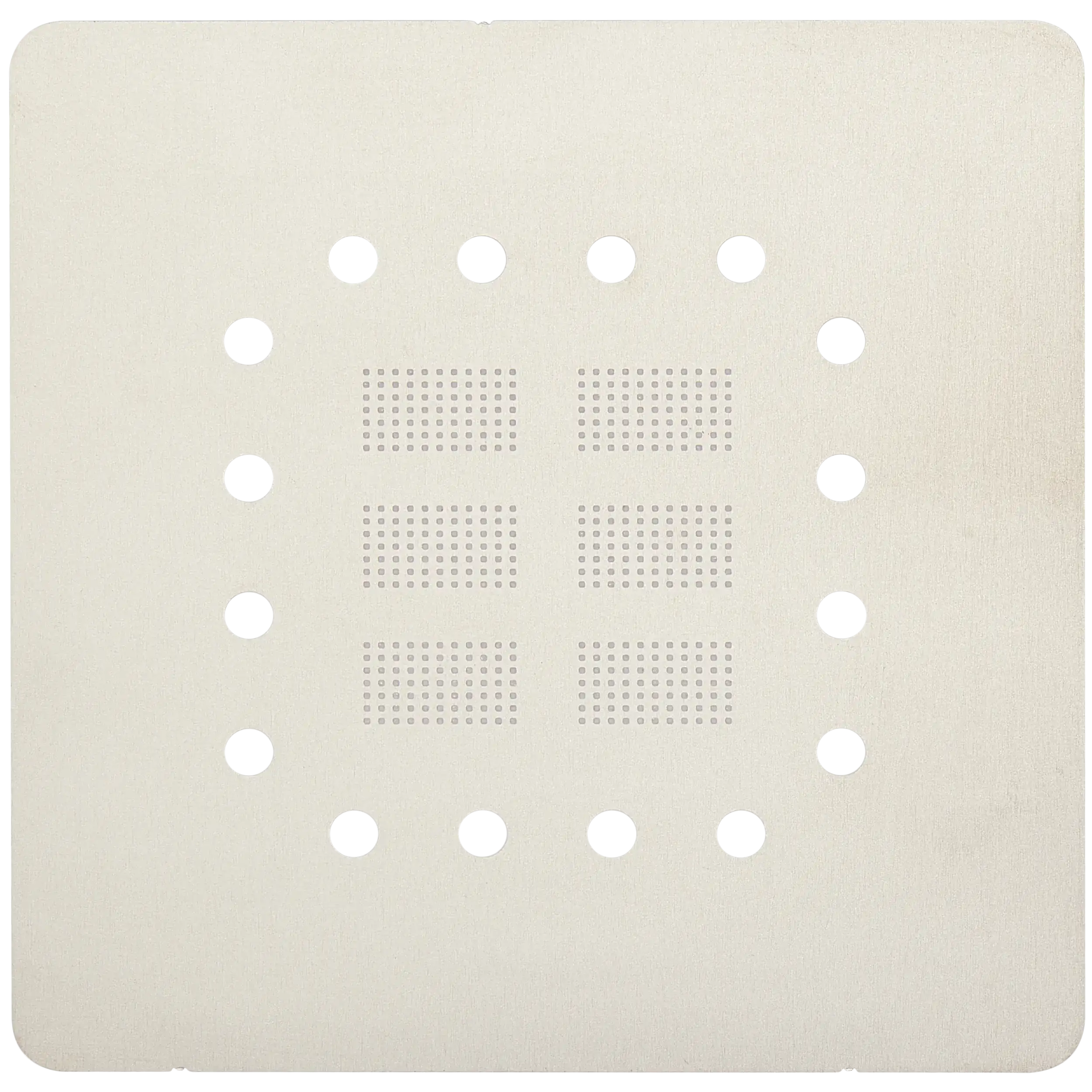 6in1 (0.12mm) Strong Magnetic LCD IC Reballing Stencil für iPhone 16 (Amaoe) – Bild 3