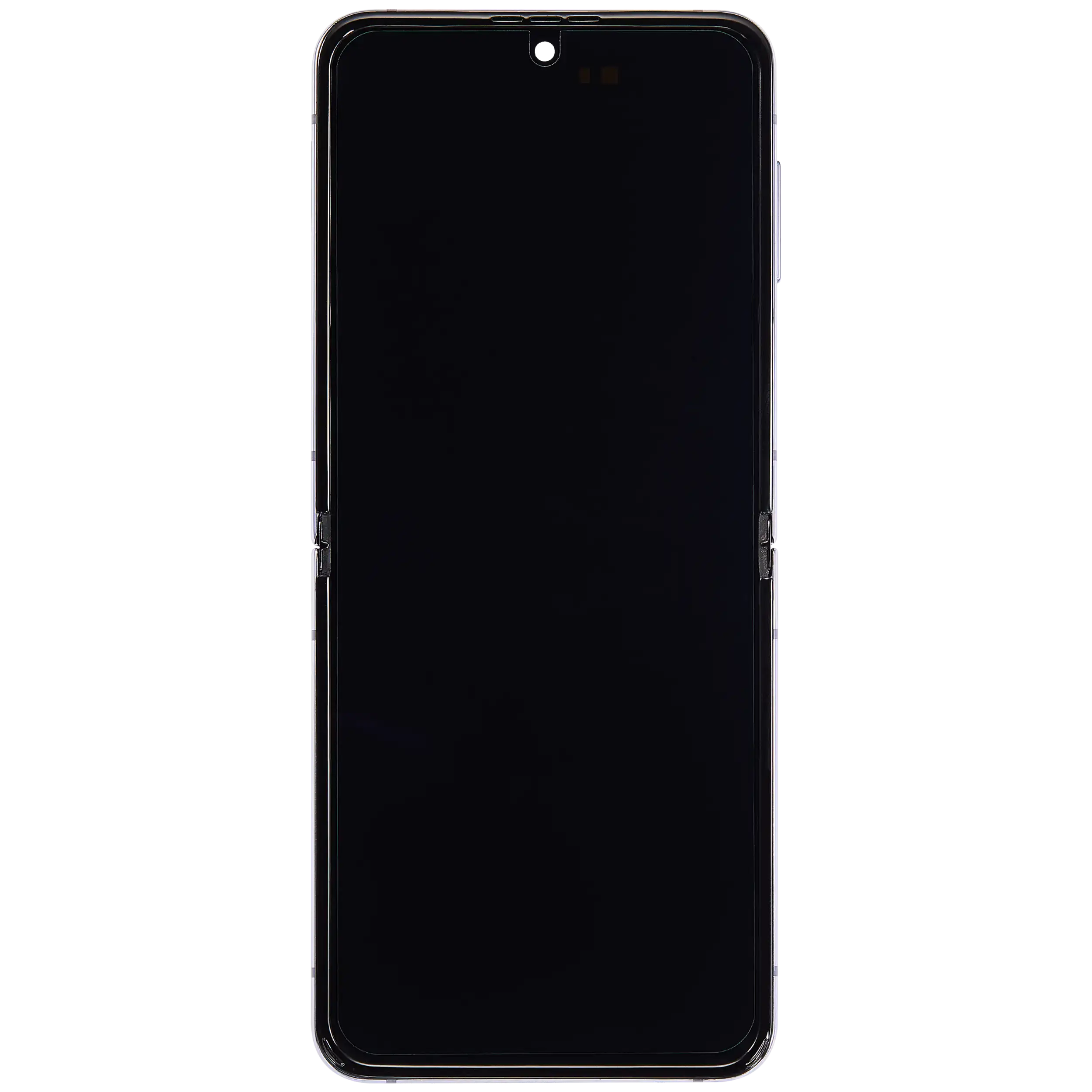 Inner OLED Display mit Rahmen für Samsung Galaxy Z Flip 4 5G (F721) (US & International Version) (Aftermarket Plus) (Blue (Blau)) – Bild 3
