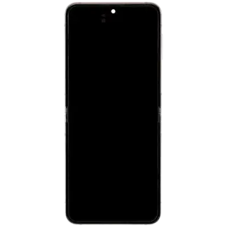 Inner OLED Display mit Rahmen für Samsung Galaxy Z Flip 5 5G (F731) (US & International) (Aftermarket Plus) (Lavender)
