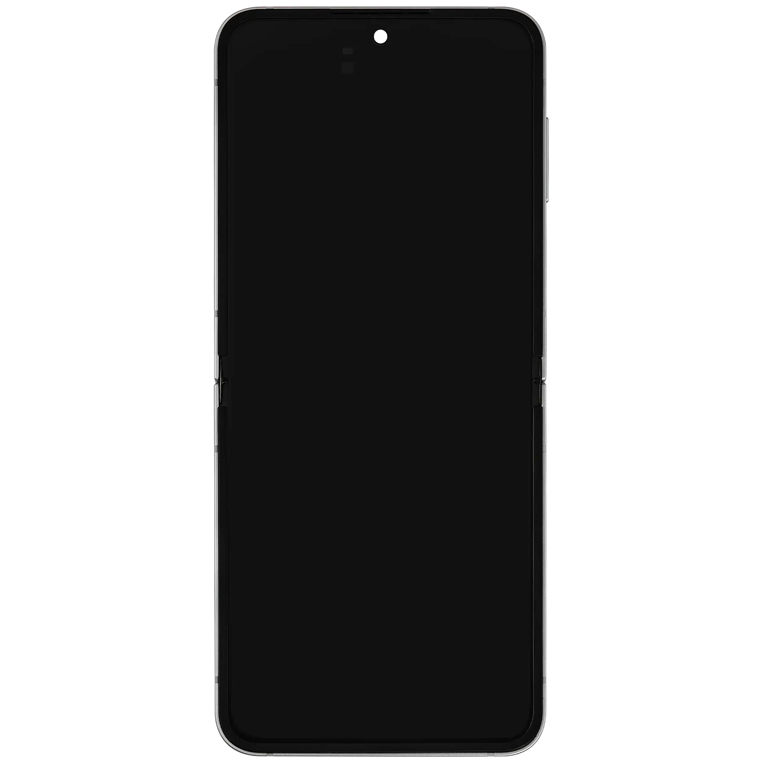 Inner OLED Display mit Rahmen für Samsung Galaxy Z Flip 6 5G (F741) (US & International) (Aftermarket Plus) (White (Weiß)) – Bild 3