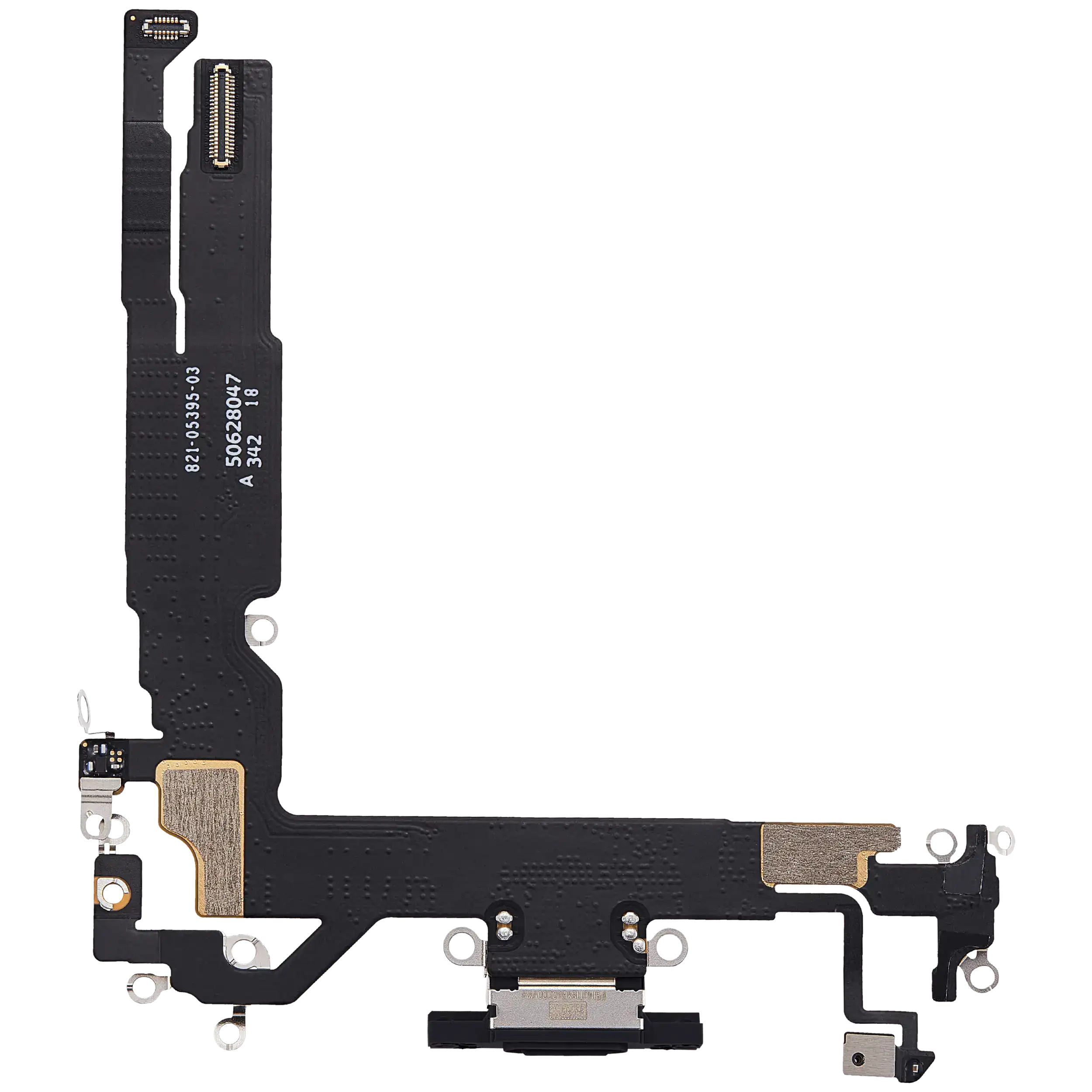 Ladebuchse Flexkabel für iPhone 17 (Premium) (Black (Schwarz)) – Bild 3