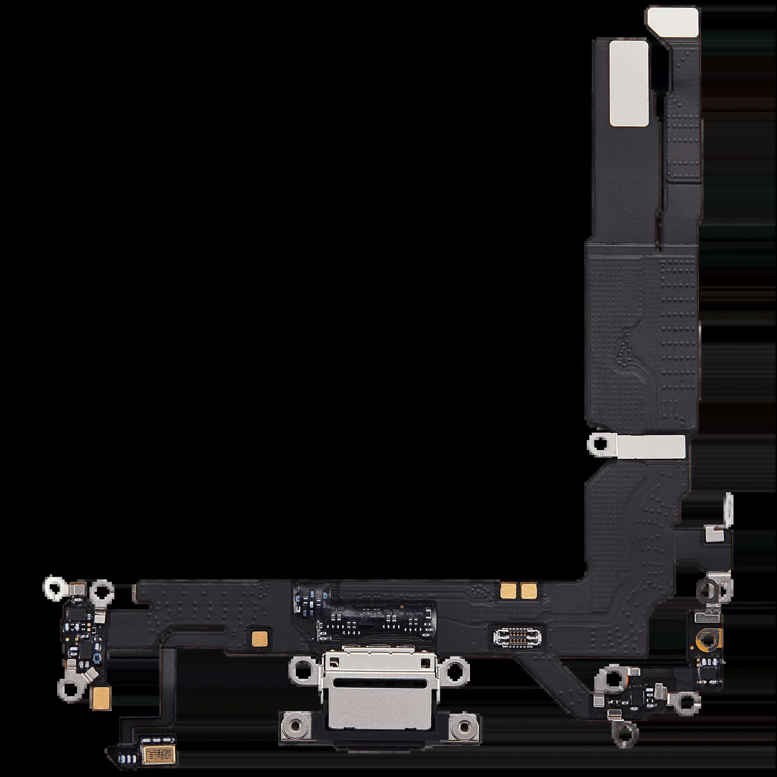 Ladebuchse Flexkabel für iPhone 17 (Premium) (Black (Schwarz))
