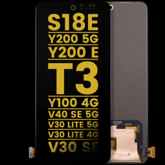 OLED Display ohne Rahmen für Vivo S18e / Y200 5 G / Y200 E/ T3/ Y100 4G/ V40 SE 5G / V30 lite 5G / V30 lite 4G / V30 SE (professionell aufgearbeitet) (A